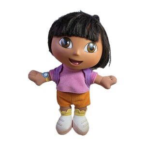 Dora Explorer Fisher Price Doll Plush 2001  Nick Jr. Nickelodeon 8"